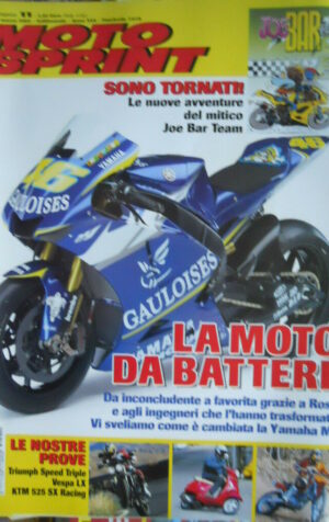 Motosprint 11 2005 Test Triumph Speed Triple - KTM 525 SX Racing