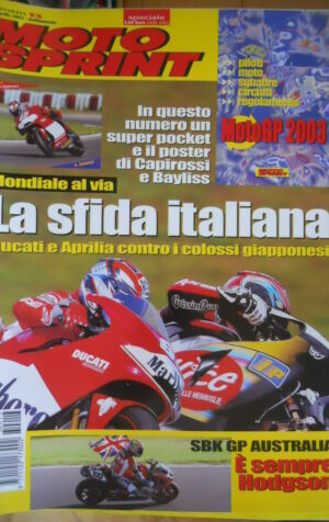 Motosprint 13 2003 Ducati e Aprilia contro Honda e Yamaha