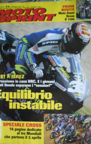 Motosprint 13 2005 test novità Moto Guzzi Breva V 1100 - Speciale Cross Mondiale