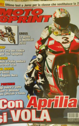 Motosprint 13 2010 Test novità Moto Guzzi Serie Aquila Nera
