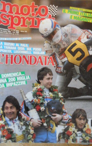 Motosprint 14 1983 Gp Francia Spencer Lucchinelli Haslam - Cross Magarotto