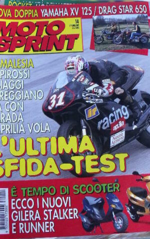 Motosprint 14 1997 Test doppio Yamaha XV 125/ Drag Star 650 -