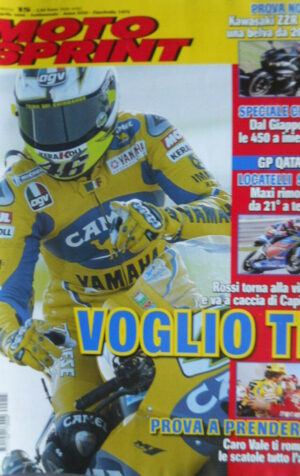 Motosprint 15 2006 Test novità Kawasaki ZZR 1400 Gp Qatar domina Valentino Rossi