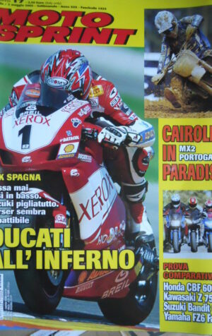 Motosprint 17 2005 test comparativa Honda CBF 600 Kawasaki Z 750S Suzuki Bandit