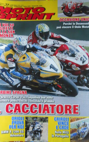 Motosprint 17 2006 Superbike Spagna Bayliss Corser Ducati - MX2 vince Cairoli