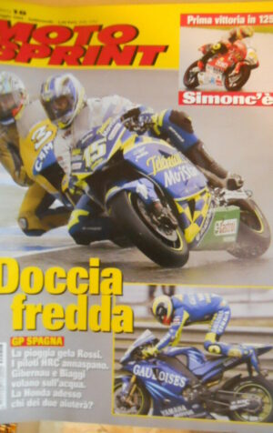 Motosprint 18 2004 Prima vittoria di Marco Simoncelli in 125