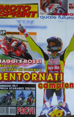 Motosprint 19 1999 GP Spagna trionfo di Valentino Rossi e Max Biaggi