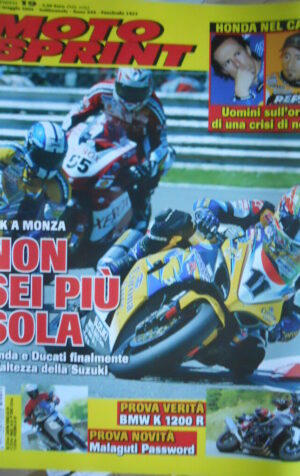Motosprint 19 2005 Test verità BMW K 1200 R - Honda e Ducati all'altezza SUZUKI