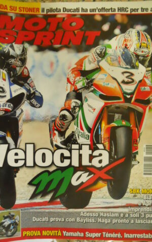 Motosprint 19 2010 Test Yamaha Super Tenerè - Hinda su Casey Stoner