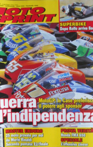 Motosprint 2 2006 Master Enduro - Test Honda FMX 650 - Speciale offensiva cinese