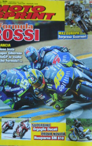 Motosprint 20 2005 Superbike orgoglio Ducati - Test Husqvarna SM 610