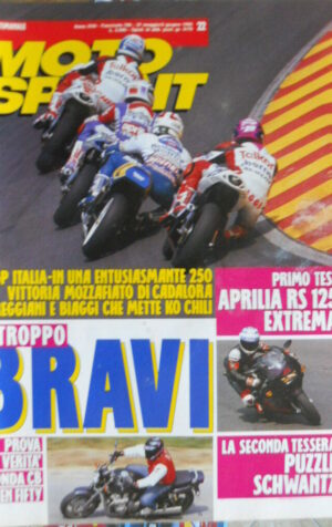 Motosprint 22 1992 Test Aprilia RS 125 Estrema - Honda CB Seven Fifty -