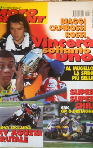 Motosprint 22 2001 Test esclusivo MV Agusta Brutale - SBK Gp Gran Bretagna