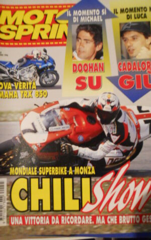 Motosprint 25 1996 Test Yamaha TRX 850 - Superbike Chili Show