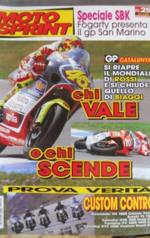 Motosprint 25 1999 Gp Catalunya si riapre il mondiale di Valentino Rossi