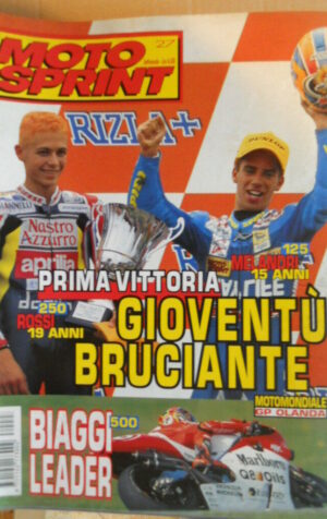 Motosprint 27 1998 Valentino Rossi - Marco Melandri -Max Biaggi