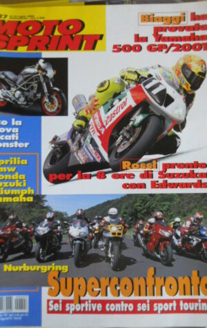 Motosprint 27 2000 Ecco la nuova Ducati Monster - Valentino Rossi