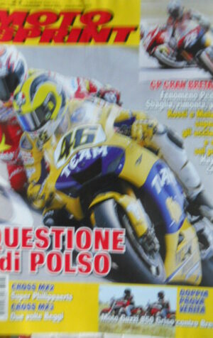 Motosprint 27 2006 Test Moto Guzzi 850 griso contro Breva - Gp Britain Pedrosa