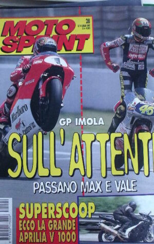 Motosprint 28 1997 Gp Imola passano Valentino Rossi e Max Biaggi