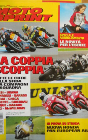 Motosprint 28 2002 Moto Gp la coppia - Test Honda Pan European ABS