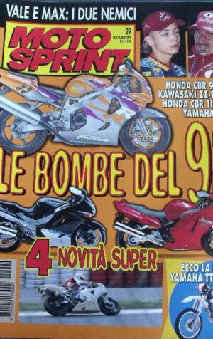 Motosprint 29 1997 Honda CBR 900 RR - Test Kawasaki ZZ-R 1100
