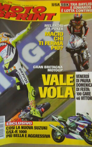 Motosprint 29 2002 Valentino Rossi Gp Bretagna - SUZUKI GSX-R 1000
