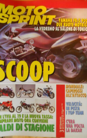 Motosprint 3 1993 Luca Cadalora - Parigi Dakar 1993 - Husqvarna TE 610