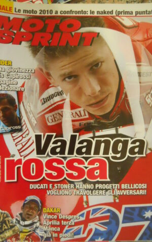 Motosprint 3 2010 Loris Capirossi in 16 pagine da collezionare