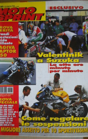 Motosprint 31 2000 Ducati 748/996 Honda CBR 600 F - Yamaha YZF-R1