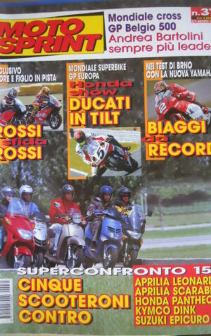 Motosprint 31/32 1999 Superbike Honda Show Ducati in Tilt - Rossi vs Rossi