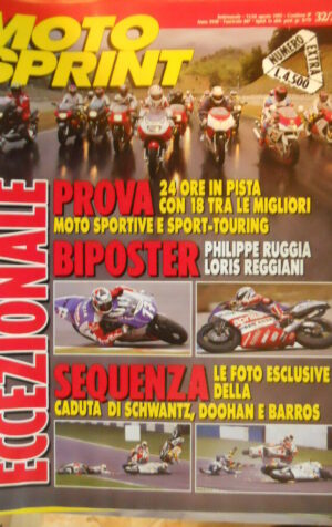 Motosprint 32/33 1993 Test Honda CR - Kawasaki KX - Husqvarna CR-TC 94