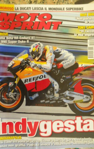 Motosprint 35 2010 Test Gamma Beta RR Enduro 4T - KTM 990 super Duke