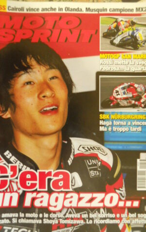 Motosprint 36 2010 Morte di SHOYA Tomizawa nel suo ricordo