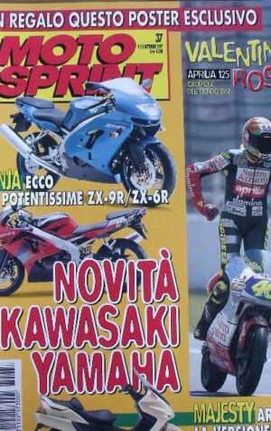 Motosprint 37 1997 Ecco le potentissime Kawasaki ZX-9R - ZX-6R