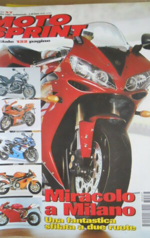 Motosprint 37 2003 Trionfo di novità ala Salone di Milano