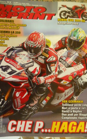 Motosprint 37 2007 Anteprima CBR 1000 RR - SBK Germania Toseland -