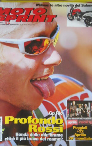 Motosprint 38 2003 Gp Rio Valentino Rossi il più bravo del reame