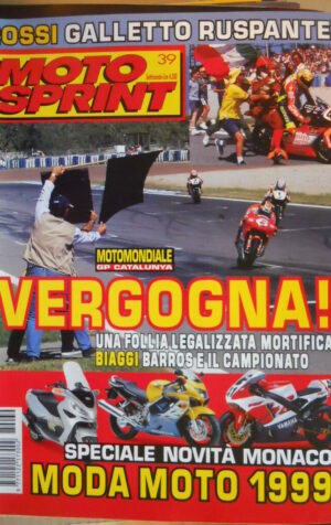 Motosprint 39 1998 Valentino Rossi galletto ruspante - Salone di Monaco 1999