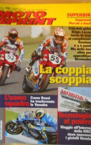 Motosprint 39 2004 Valentino Rossi come Rossi ha trasformato la Yamaha