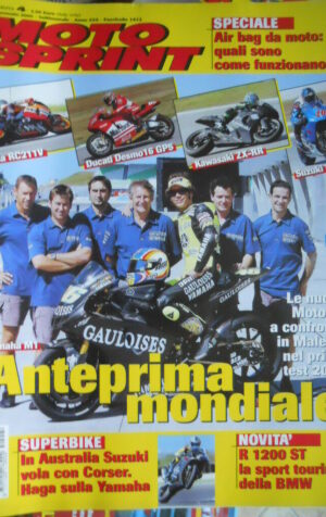 Motosprint 4 2005 Test novità R 1200 ST - Honda RC211V - Ducati Desmo16 GP5