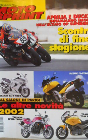 Motosprint 40 2001 Kawasaki ZZ-R 1200 Suzuki V-Strom - Yamaha TDM 900