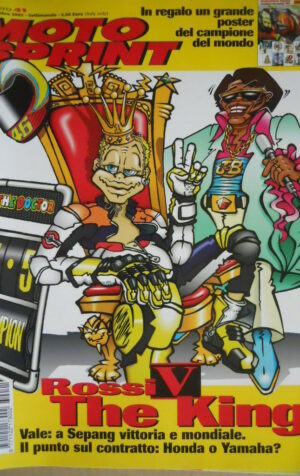 Motosprint 41 2003 Valentino Rossi the king - presto alla Yamaha