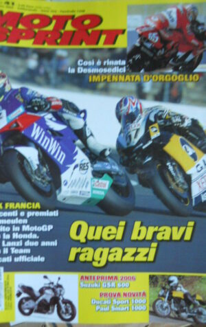 Motosprint 41 2005 Anteprima Suzuki GSR 600 - Test Ducati Sport 1000 Paul Smart