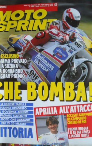 Motosprint 42 1992 Honda 500 da Gran Premio  - Yamaha XC 125 Beluga