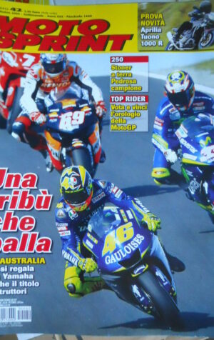 Motosprint 42 2005 test novità Aprilia Tuono 1000R - Gp Australia Yamaha campion