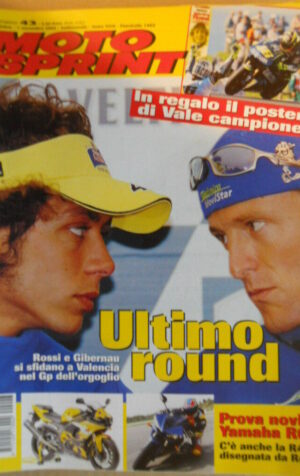 Motosprint 43 2004 Ultimo round Valentino Rossi vs Sete Gibernau