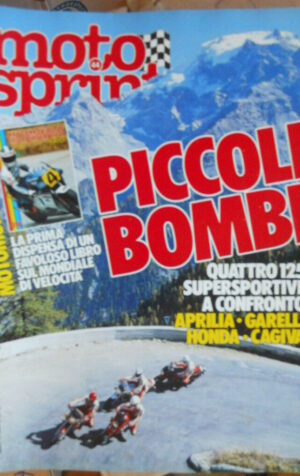 Motosprint 44 1985 Test 125 sportive Aprilia Garelli Honda Cagiva