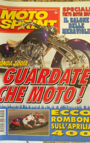 Motosprint 44 1995 Honda ZODIA Guardate che moto!! - Romboni Aprilia 400