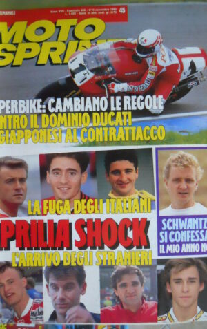 Motosprint 45 1992 Test Honda Spacy 125 - Beta Zero 50 - Schwantz - Ducati
