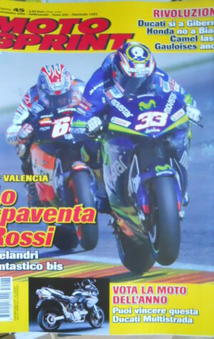 Motosprint 45 2005 Gp Valencia Marco Melandri fantastico bis